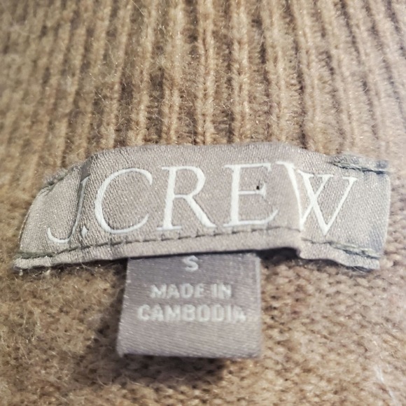 J.Crew Roll Collar Wool Alpaca Blend Pullover Sweater Small - Picture 10 of 10